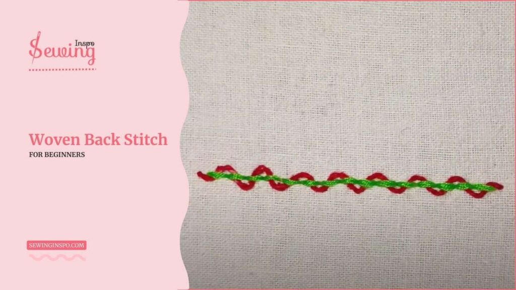 Woven Back Stitch