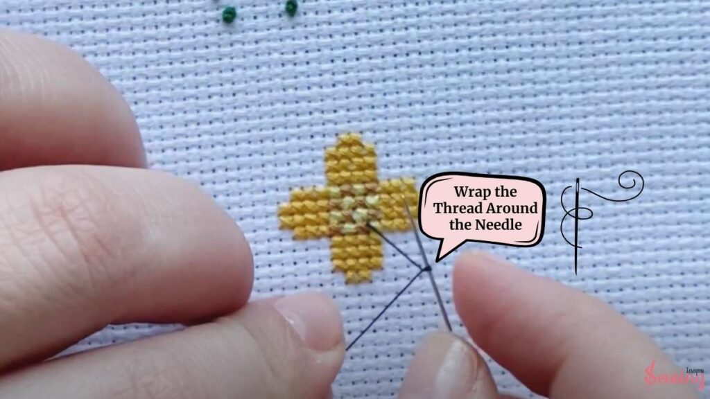 Wrap the Thread Around the Needle