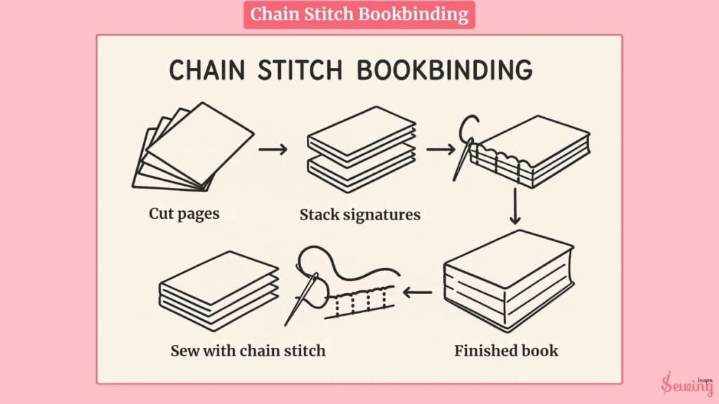 Chain Stitch Bookbinding