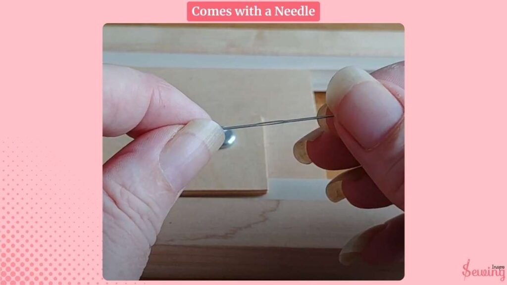 Comes with a Needle