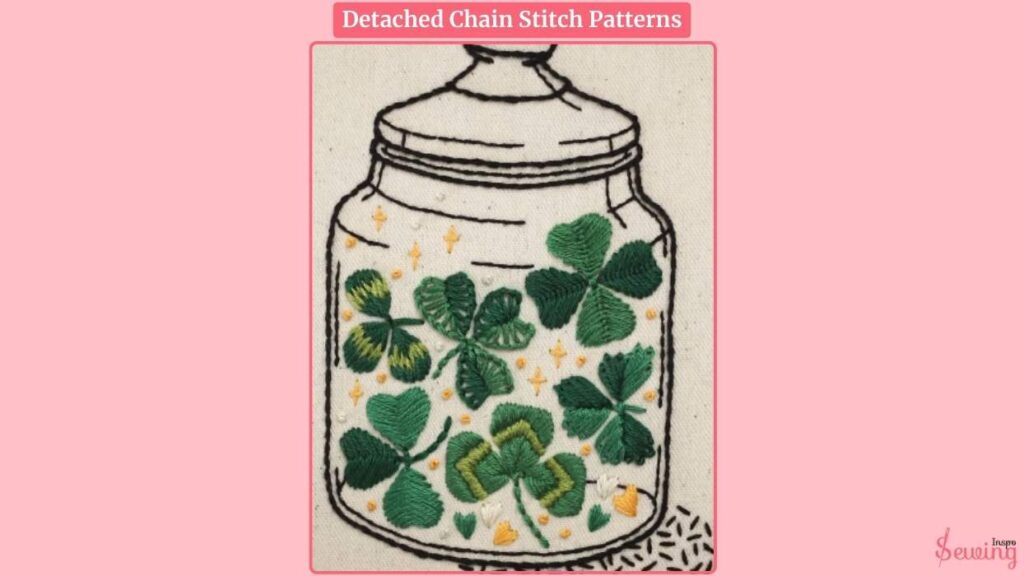 Detached Chain Stitch Patterns