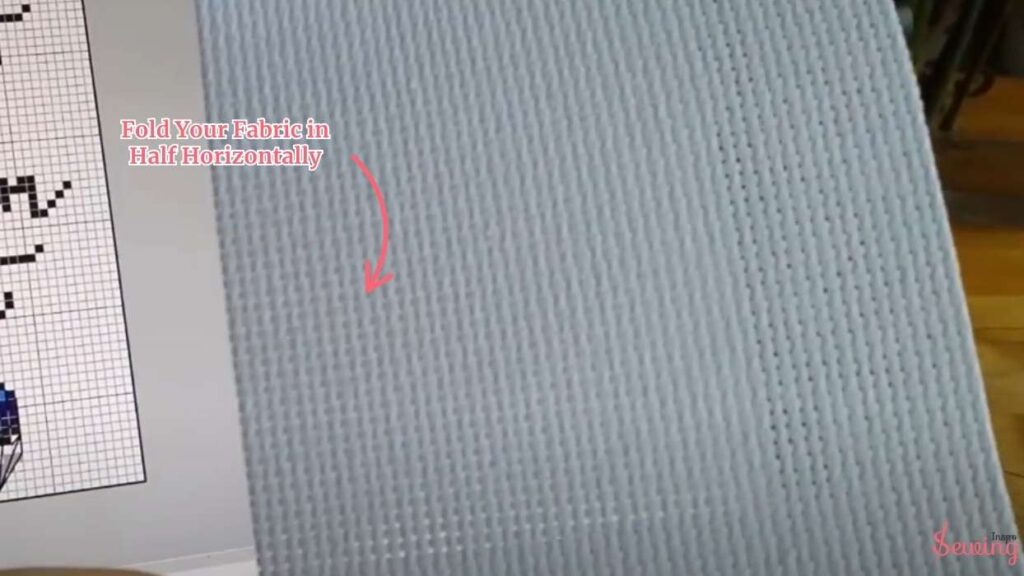 Fold Your Fabric In Half Horizontally