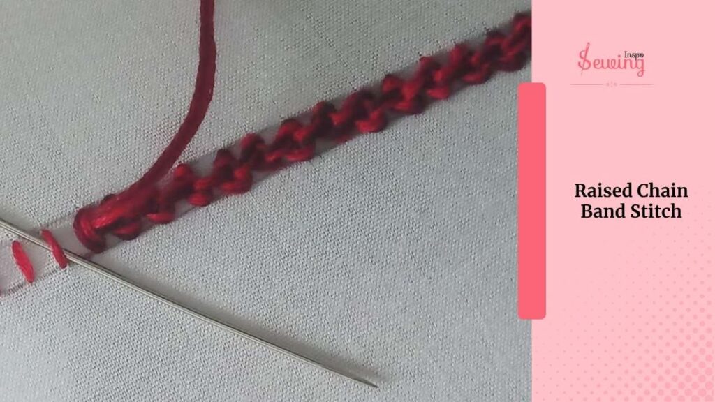raised chain stitch