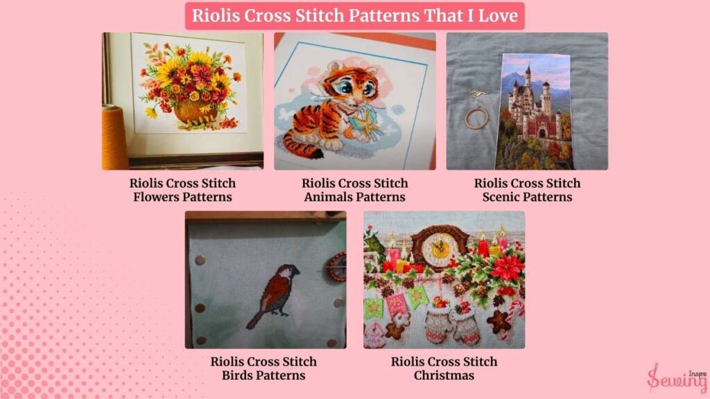 Riolis Cross Stitch Patterns That I Love