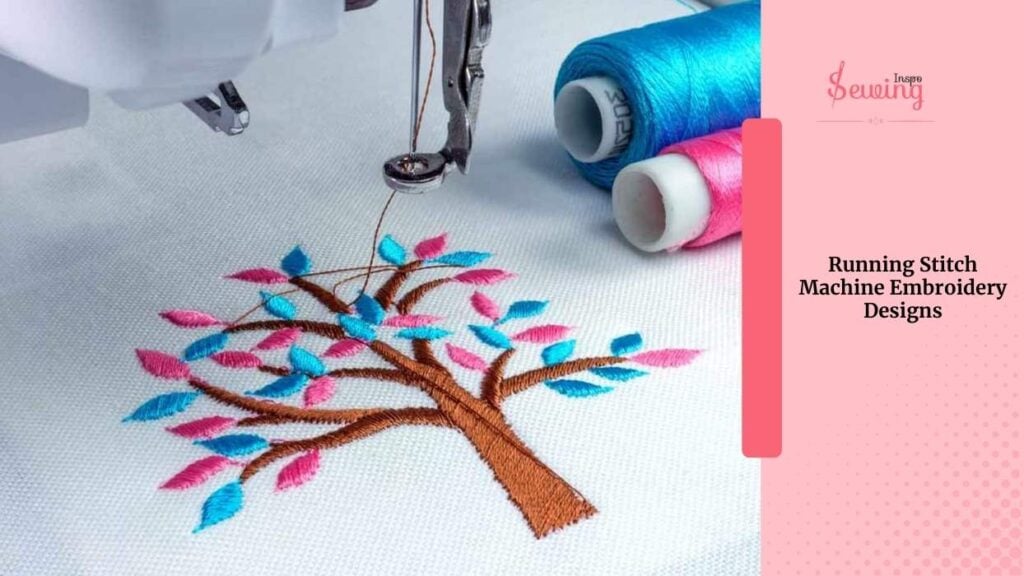 Running Stitch Machine Embroidery Designs