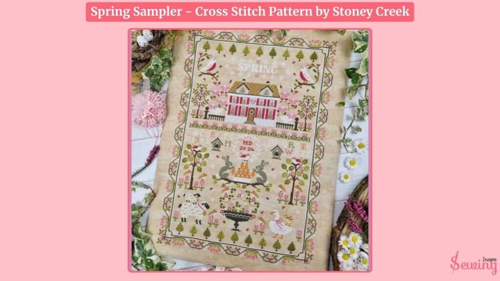 Spring Sampler - Cross Stitch Pattern by Stoney Creek