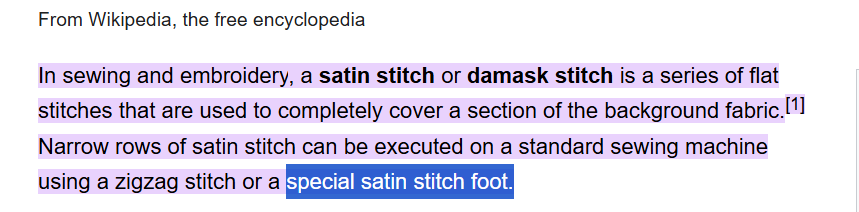 Can You Do Satin Stitch On A Sewing Machine