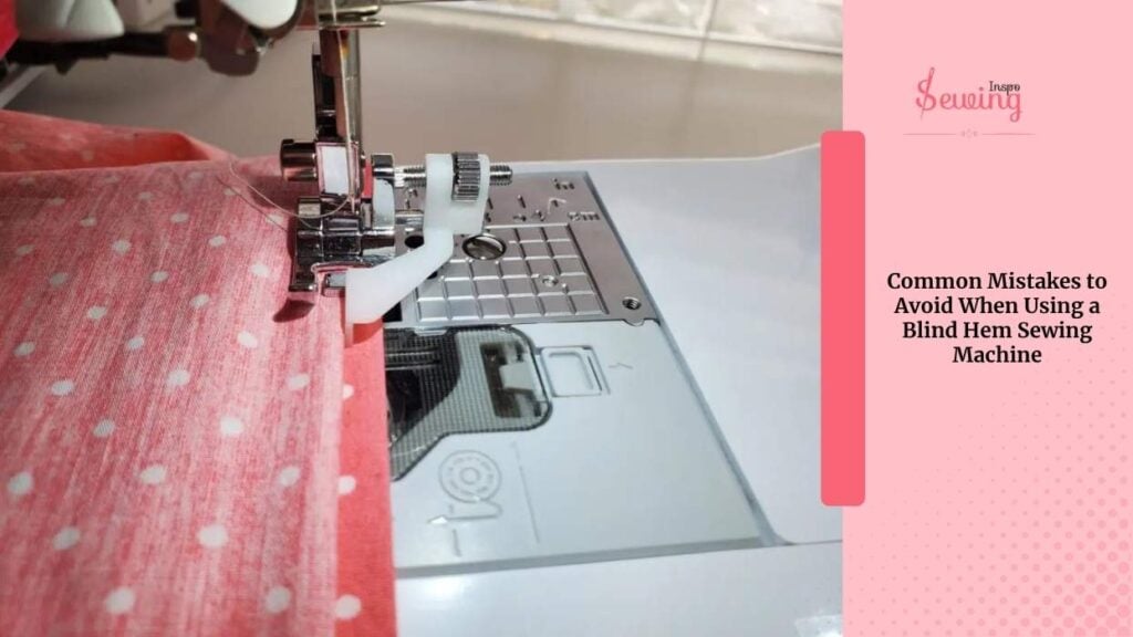 Common Mistakes to Avoid When Using a Blind Hem Sewing Machine