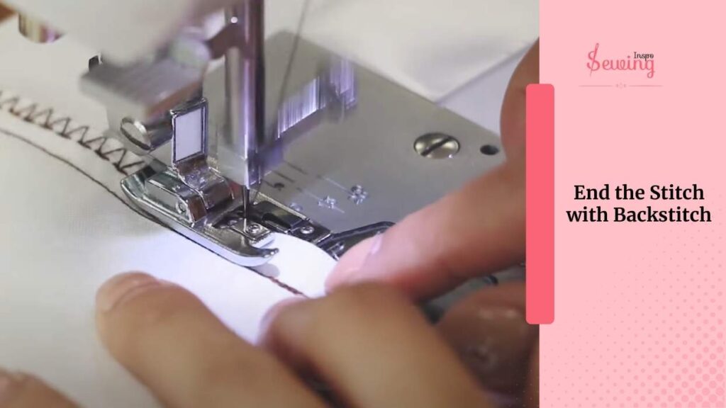 End the Stitch with Backstitch