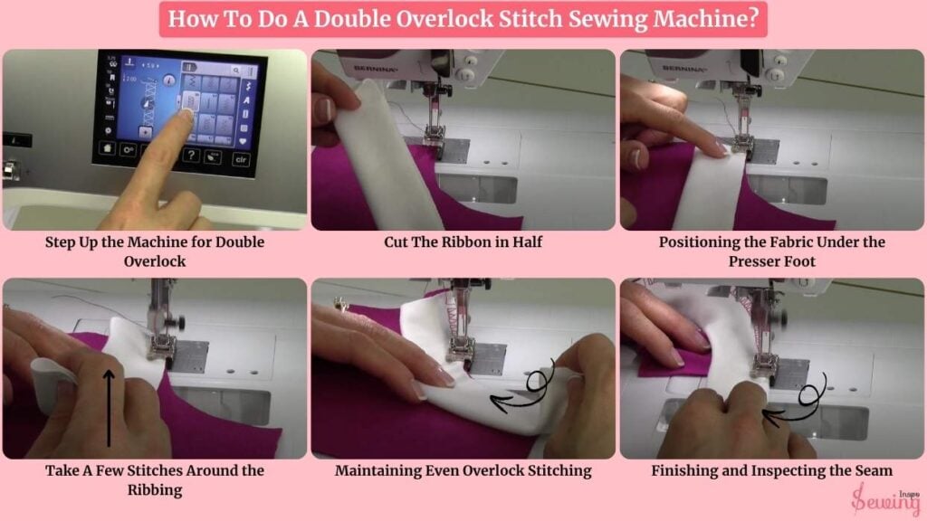 How To Do A Double Overlock Stitch Sewing Machine