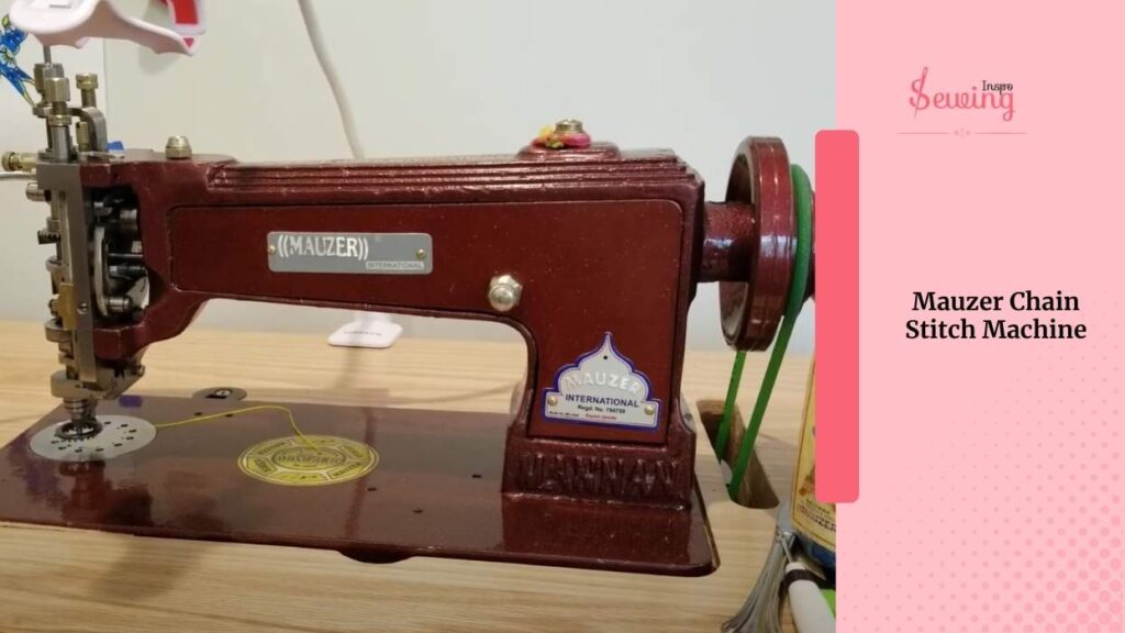 Mauzer Chain Stitch Machine