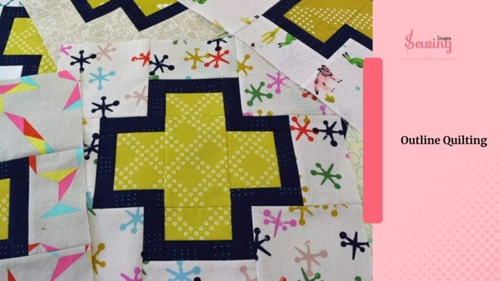 Outline Quilting By Machine