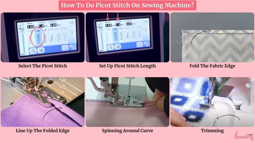 How To Do Picot Stitch On Sewing Machine