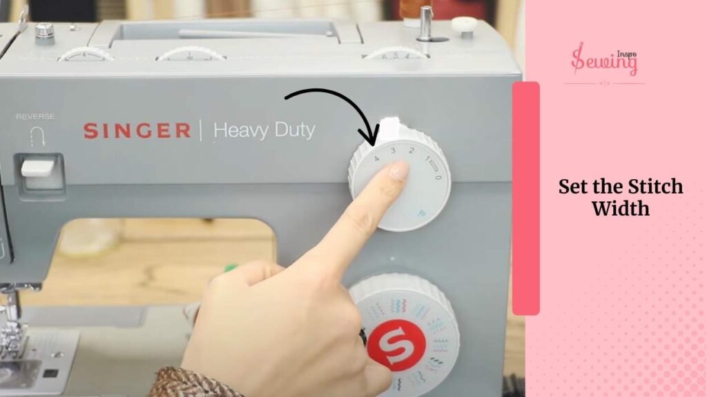 Set the Stitch Width