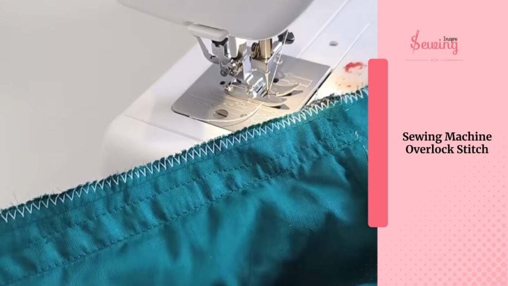 Sewing Machine Overlock Stitch Example