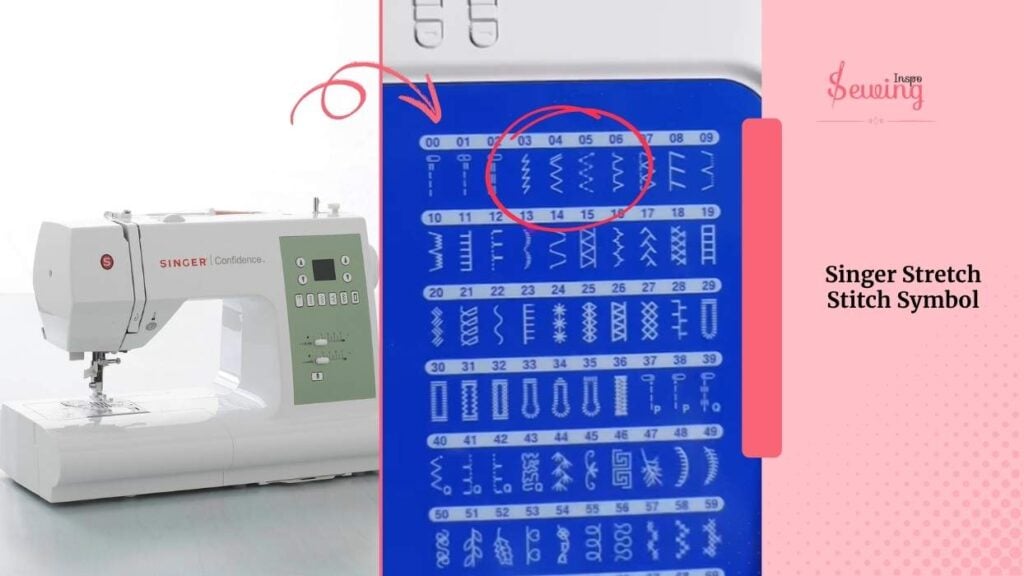 Singer Stretch Stitch Symbol