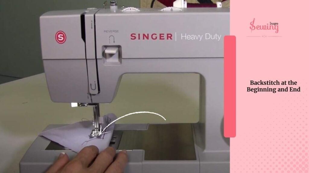 Backstitch at the Beginning and End
