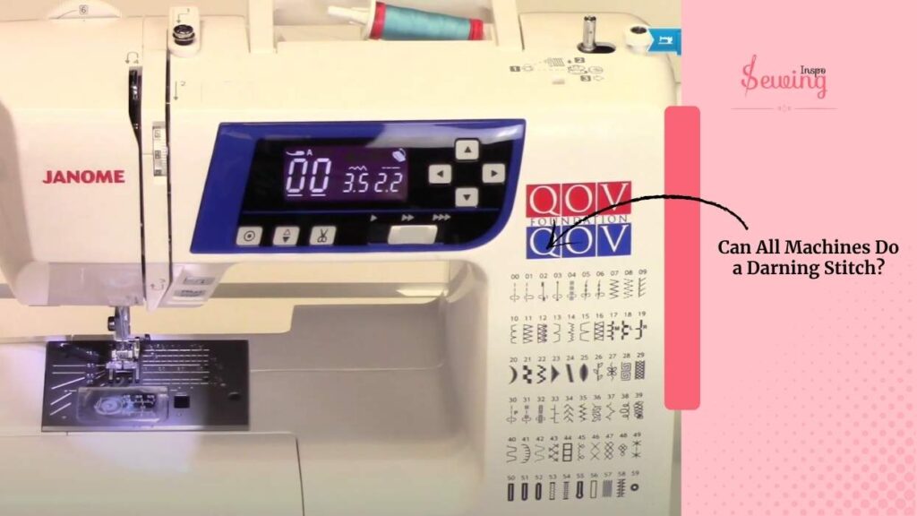 Can All Machines Do A Darning Stitch