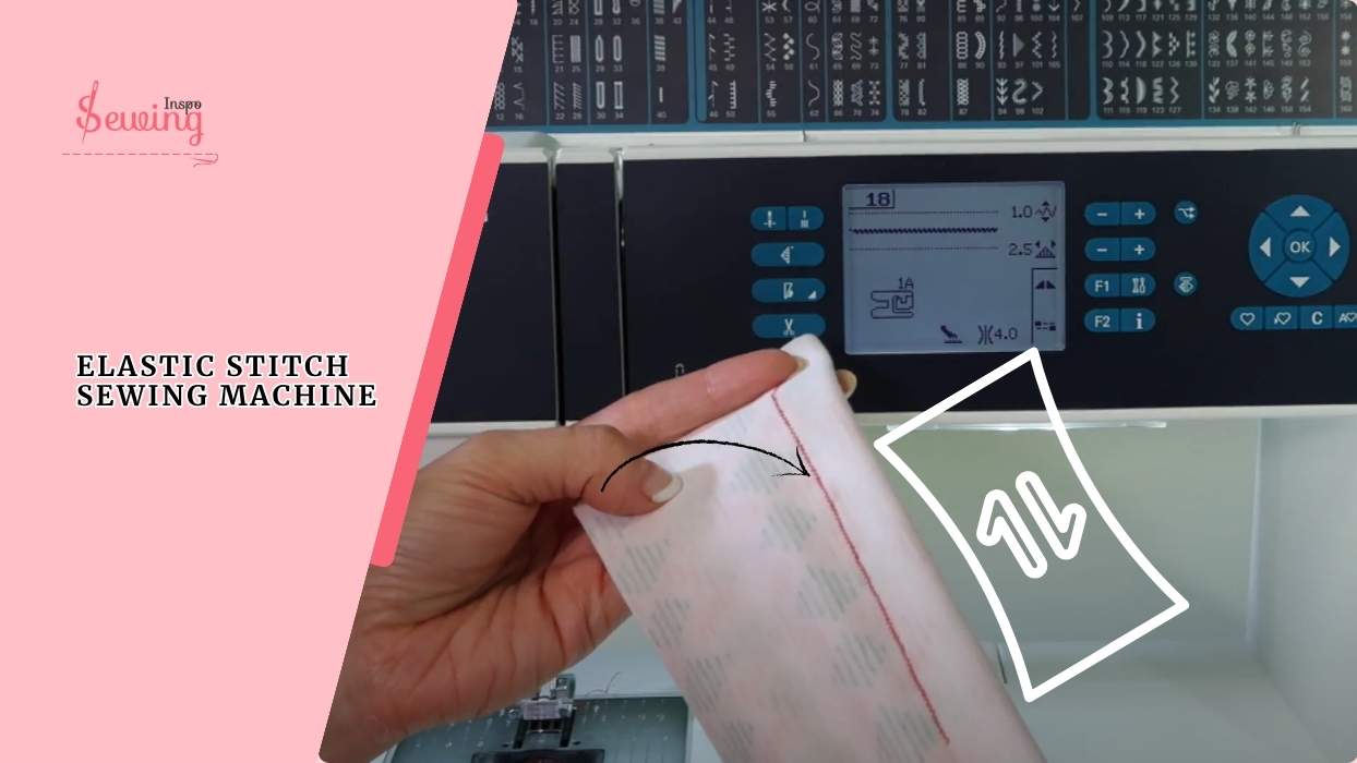 Elastic stitch sewing machine