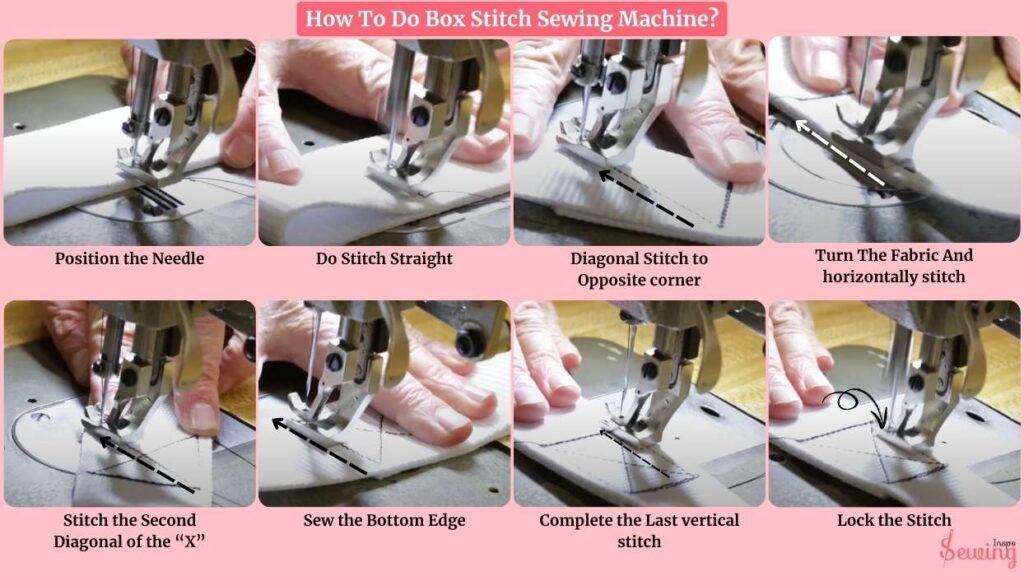 How To Do Box Stitch Sewing Machine
