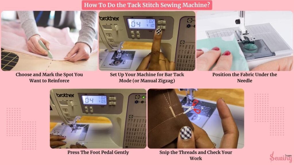 How To Do The Tack Stitch Sewing Machine