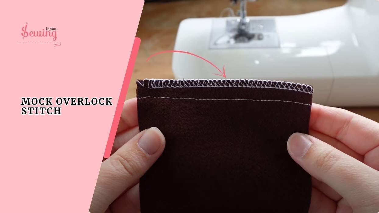 Mock Overlock Stitch For Beginners| A Cheat Code For Overlock Stitch