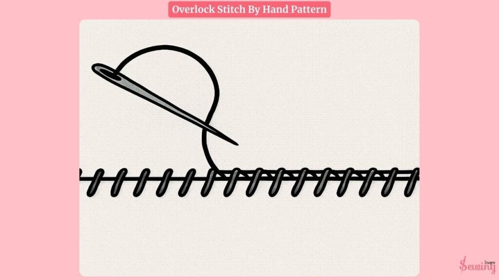 Overlock Stitch By Hand Pattern