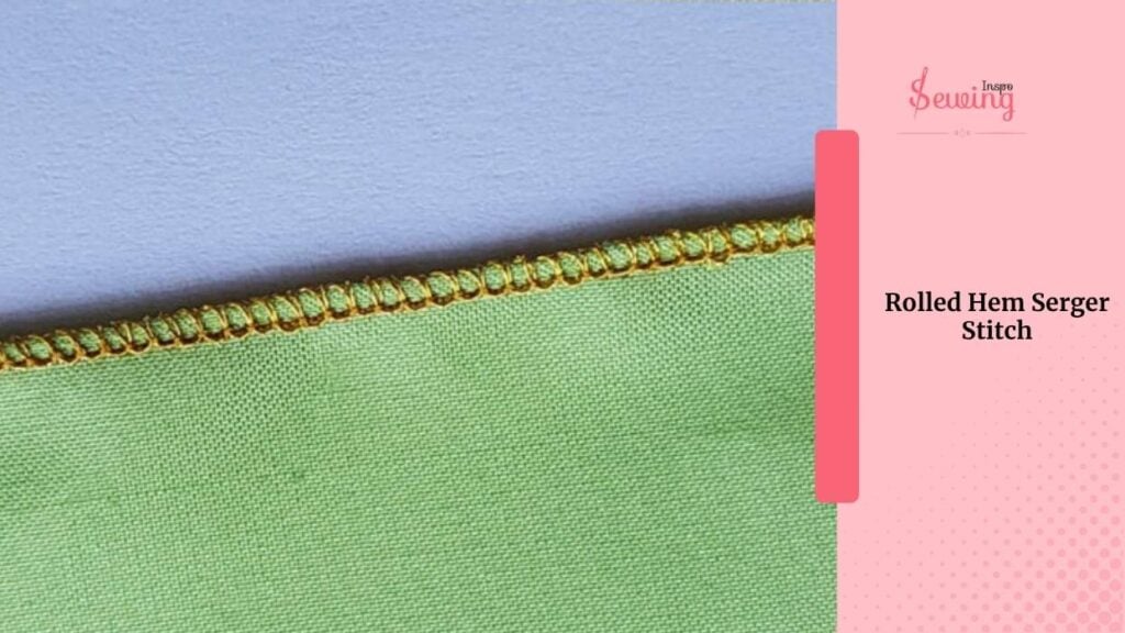 Rolled Hem Serger Stitch