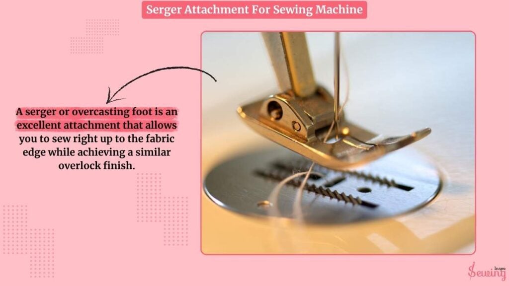 Serger Attachment For Sewing Machine