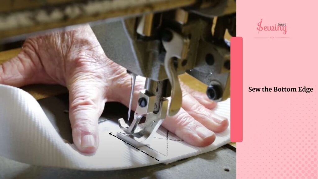 Sew the Bottom Edge