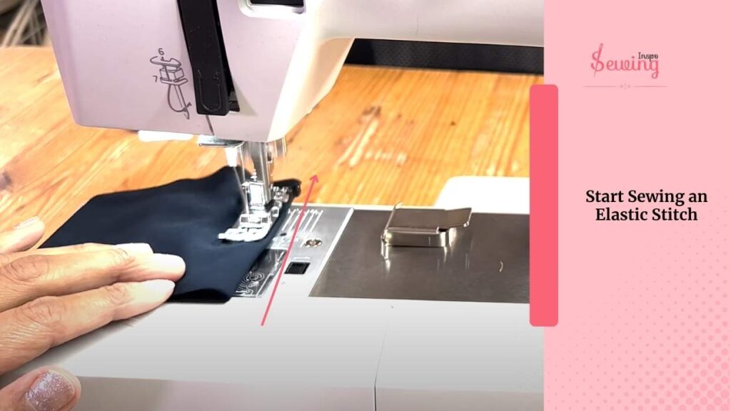 Start Sewing An Elastic Stitch