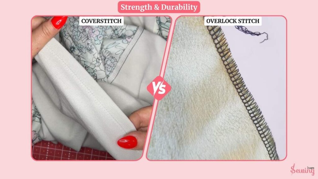 Overlock and Coverstitch Strength vs Durability