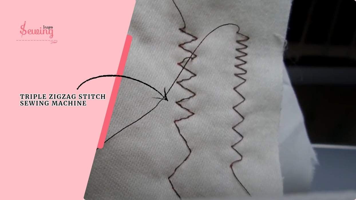 Triple Zigzag Stitch Sewing Machine