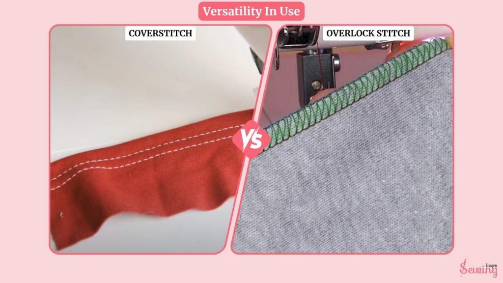 Overlock Vs Coverstitch Versatility In Use