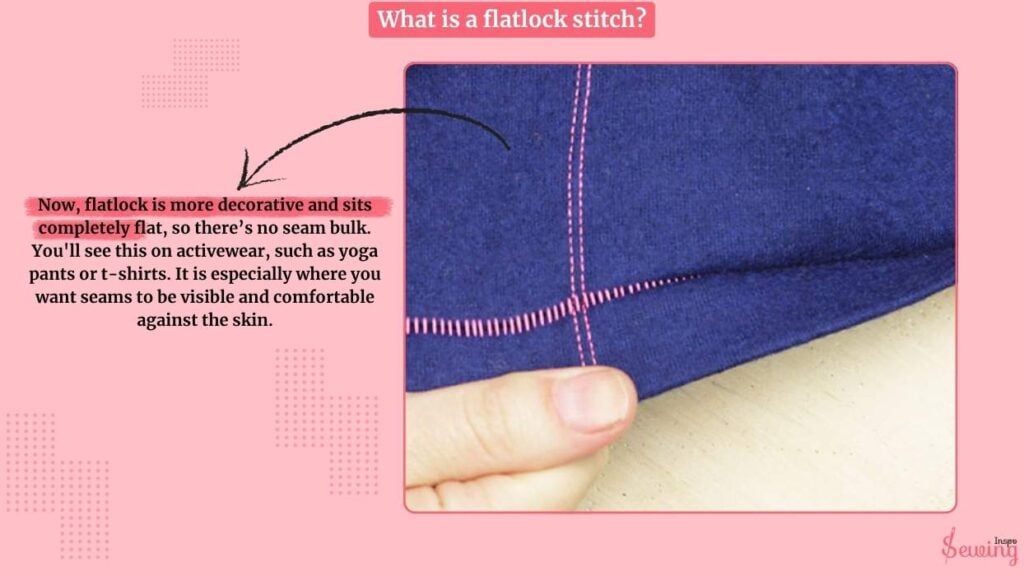 What is a flatlock stitch
