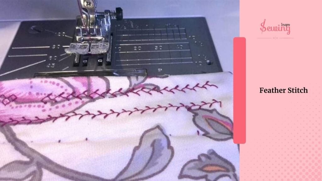 Feather Stitch Sewing Machine