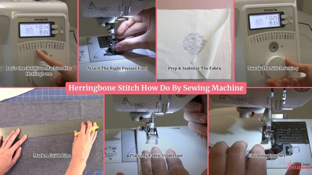 Herringbone Stitch How Do By Sewing Machine
