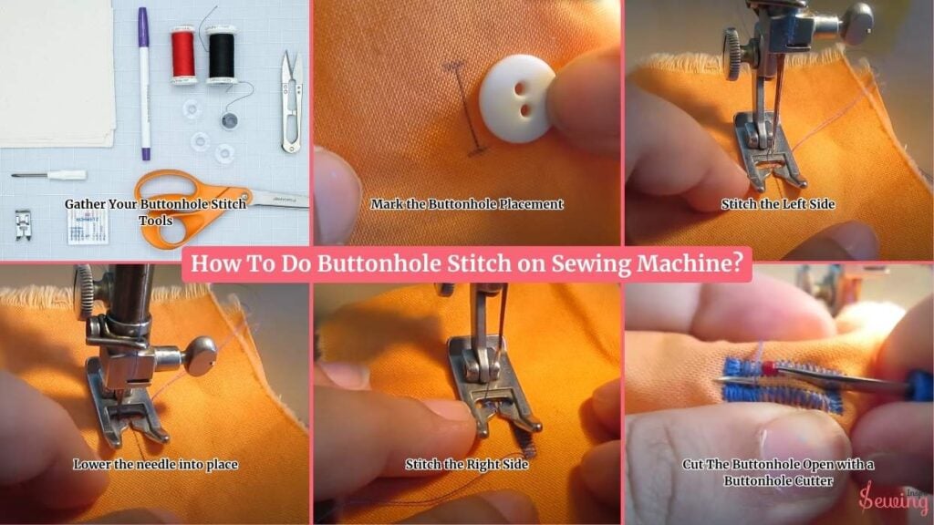 How To Do Buttonhole Stitch On Sewing Machine