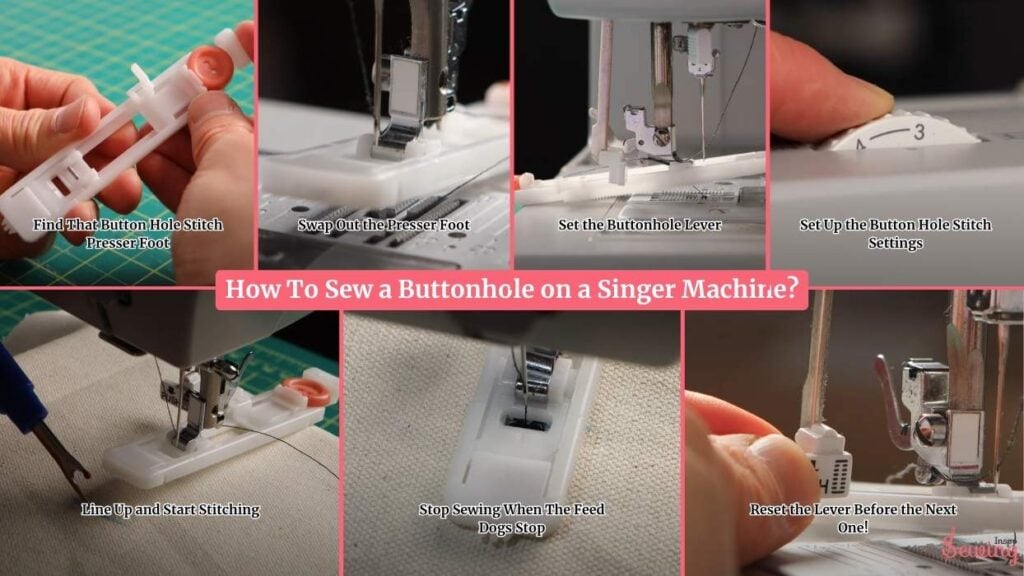 How To Sew A Button Hole On A Singer Machine