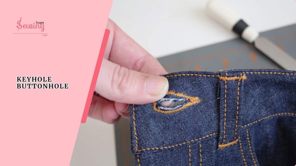 Keyhole Buttonhole Sewing Machine