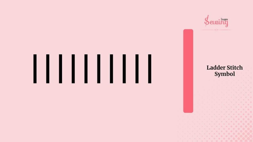 Ladder Stitch Sewing Machine Symbol