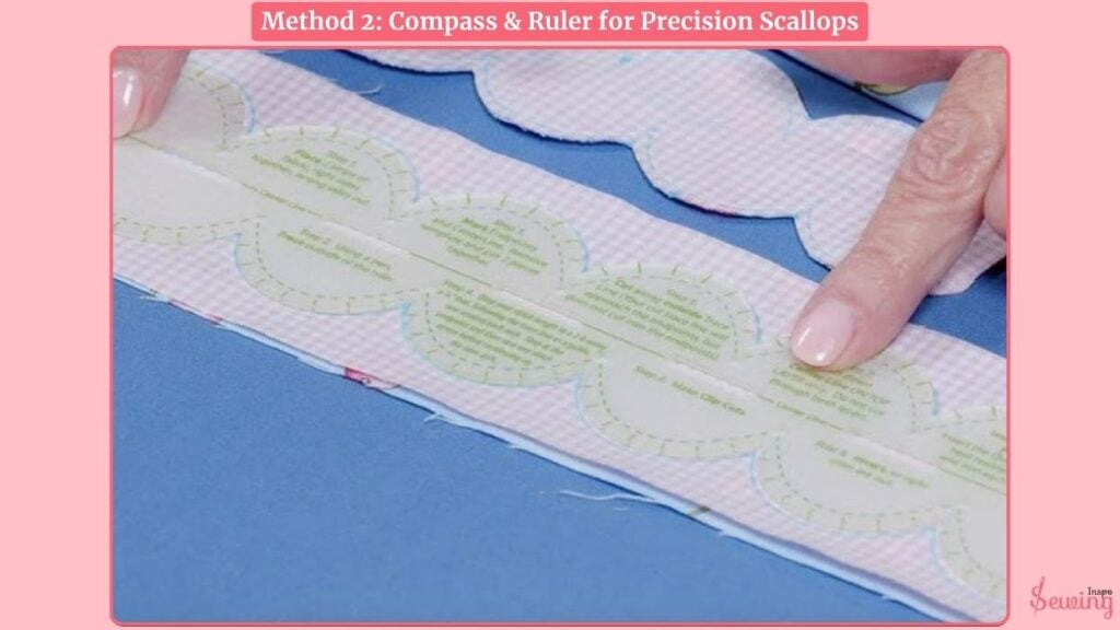 Compass & Ruler for Precision Scallops