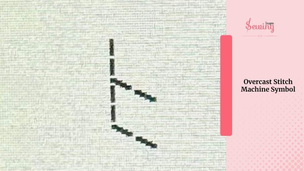 Overcast Stitch Machine Symbol