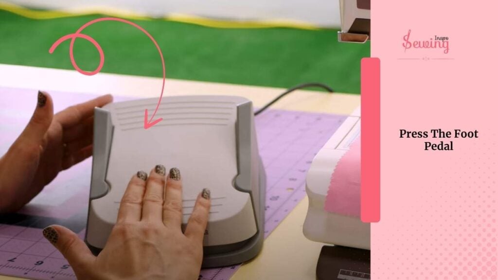 Press The Foot Pedal