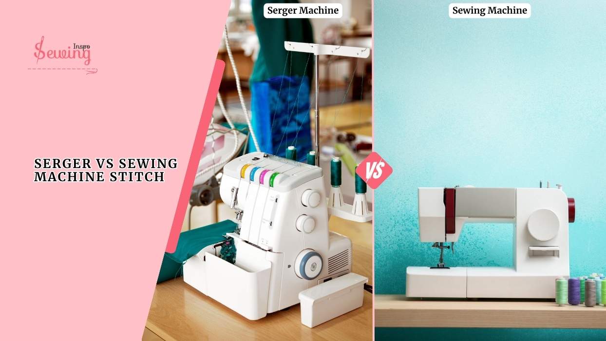 Serger Vs Sewing Machine Stitch What’s The Difference Between Them?
