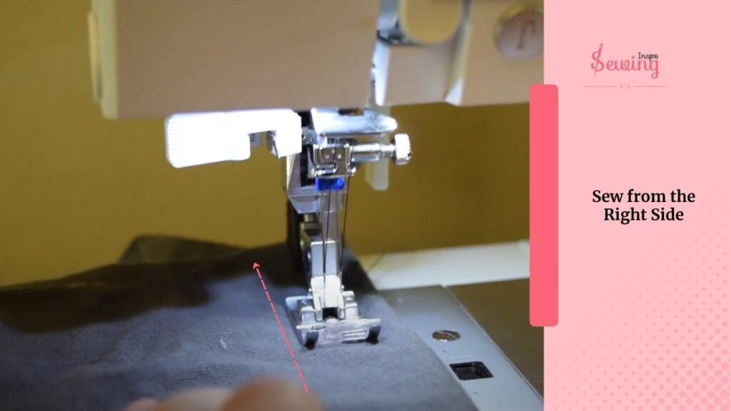 Sew from the Right Side