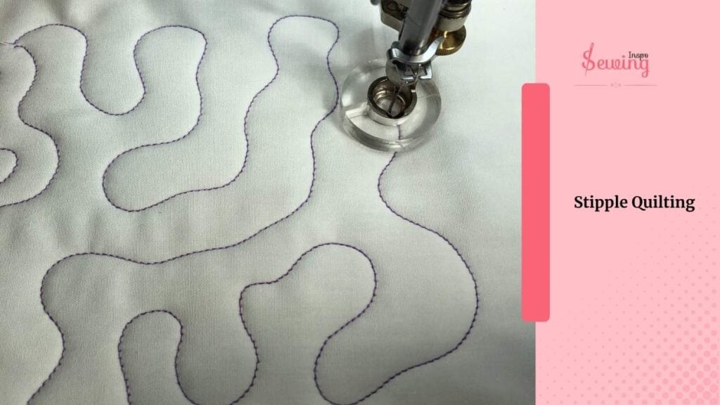 Stipple Machine Quilting
