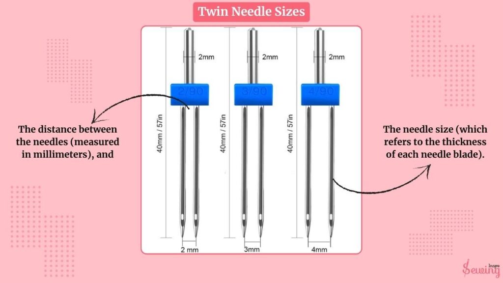 Twin Needle Sizes