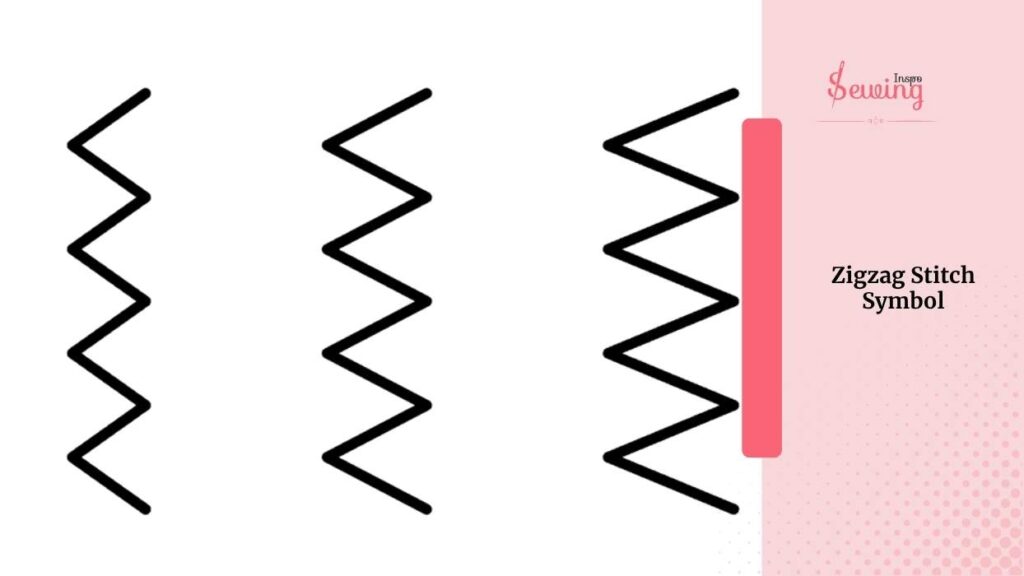 Zigzag Stitch Sewing Machine Symbol