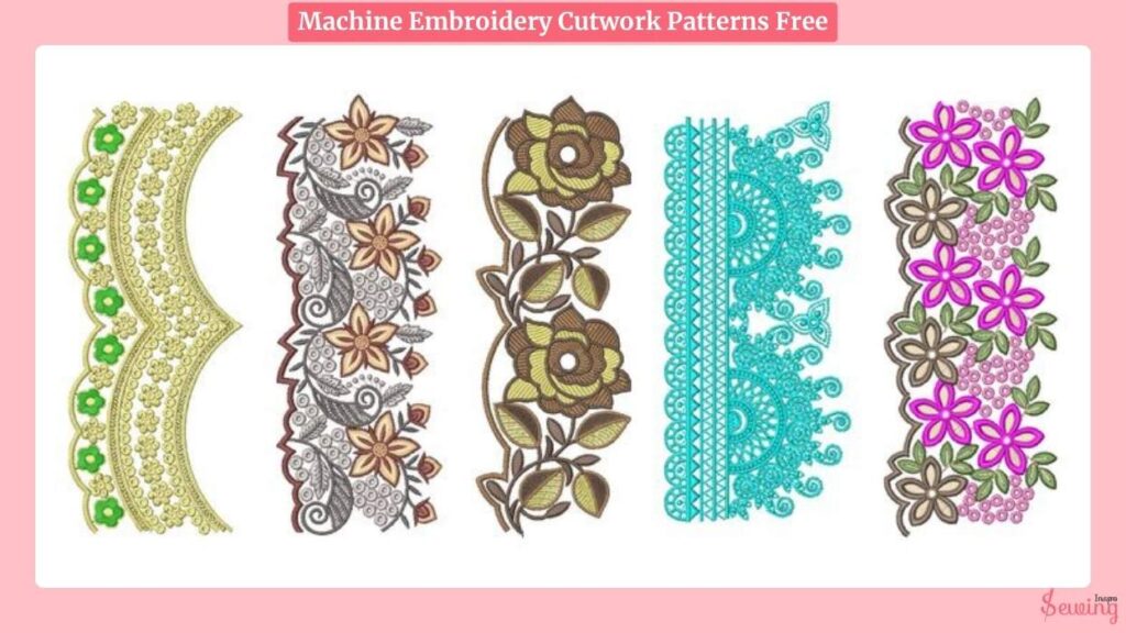 machine embroidery cutwork designs